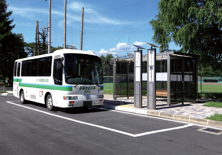 亀岡市ふるさとバス 運動公園ターミナルバス停1